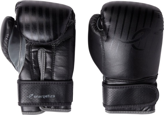 ENERGETICS Box-Handschuh Boxing Glove PU FT BLACK/GREY DARK