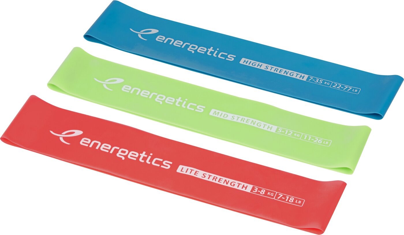 ENERGETICS GymnastikBand Mini Bands Set 1.0 RED/GREEN/BLUE online kaufen